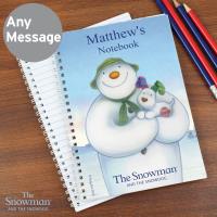 Personalised The Snowman & The Snowdog A5 Notebook Extra Image 2 Preview